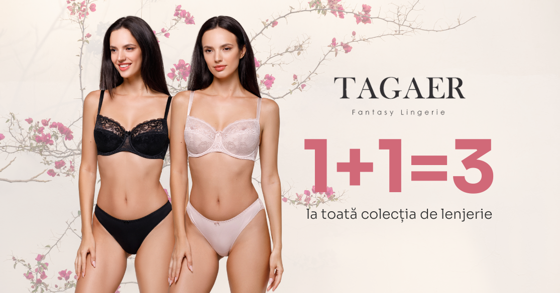 1+1=3 la Lenjeria Fantasy